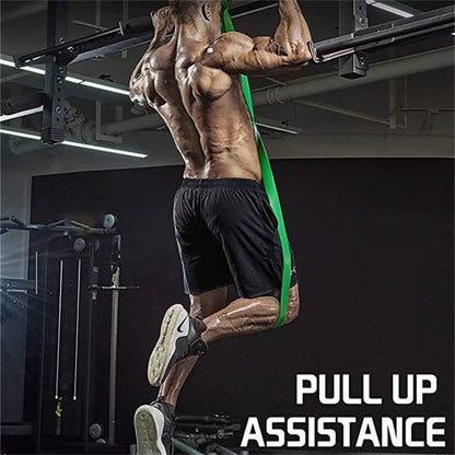 Resistance Bands Exercise Elastic Natural Latex Workout Ruber Loop Strength Rubber Band Gym Fitness Equipment Training Expander