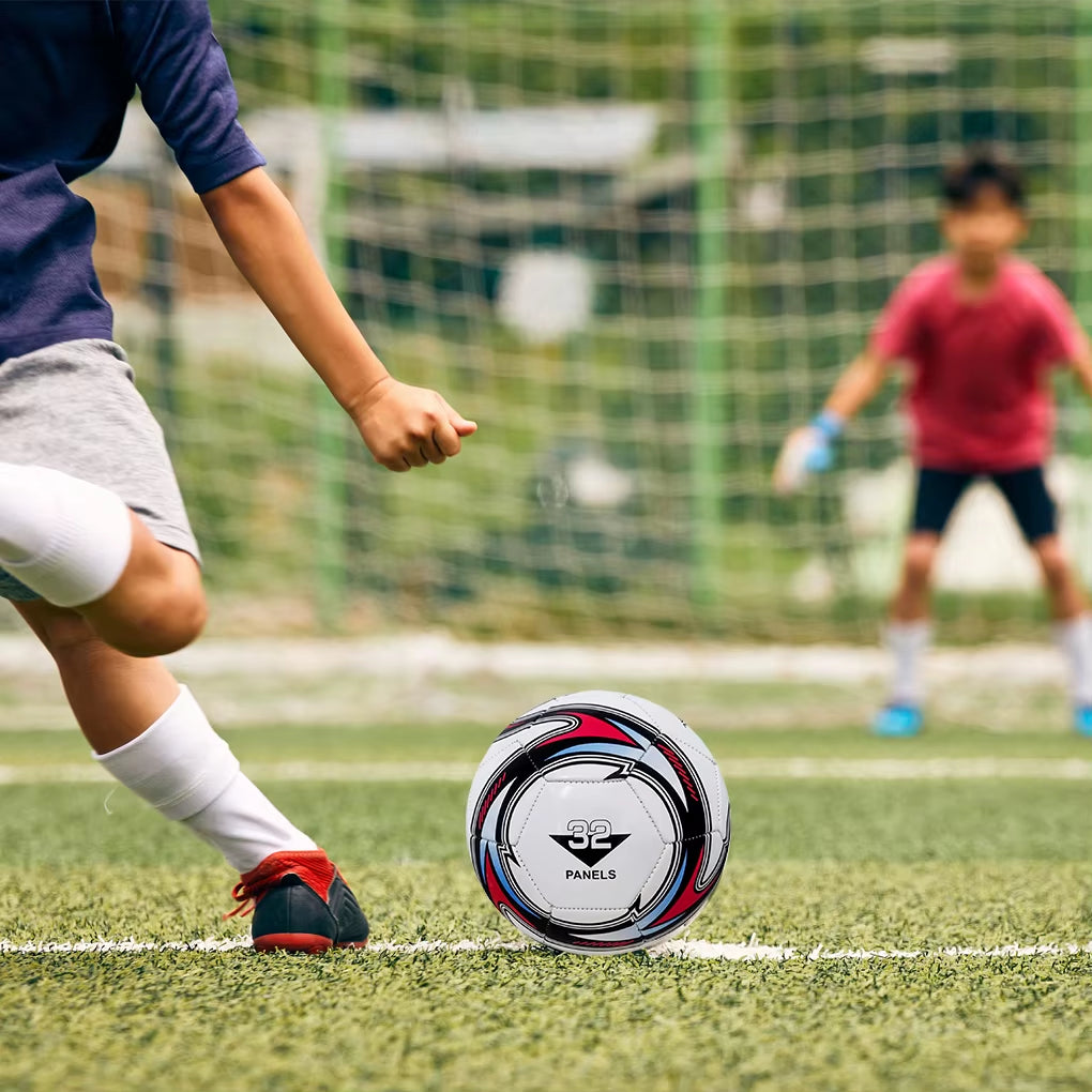 Soccer Ball PU Material Size 5 Machine-Stitched Balls Goal Outdoor Football Training Match League Child Men Futbol Sports